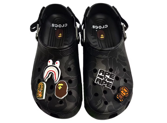 Crocs Bape Camo Black