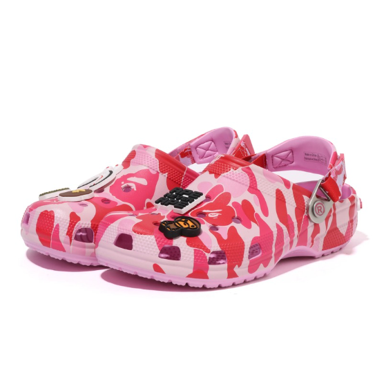 Crocs Bape Cloc Carnation