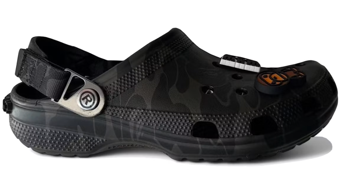 Zuecos Camuflaje Negro