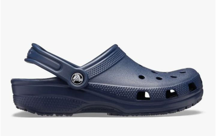 Zuecos clásicos azul marino