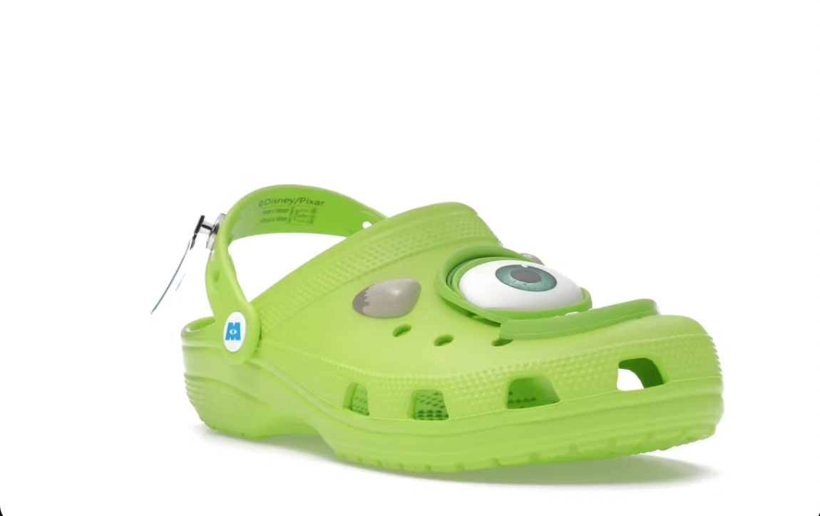 Zuecos monstruo verde