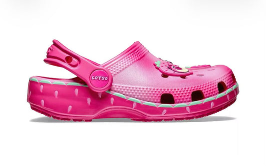 Zuecos osito rosa
